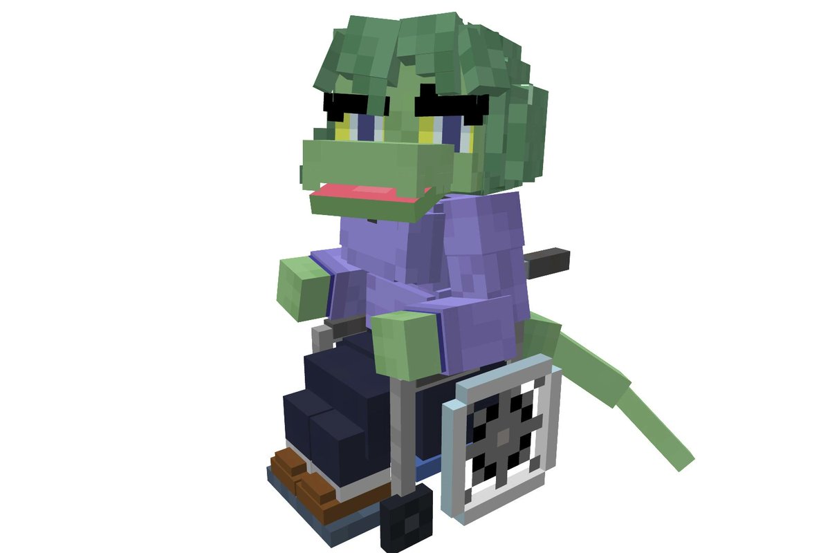 Working on player model for minecraft Java #IWaniHugthatGator #Snootgame #minecraft #Blockbench