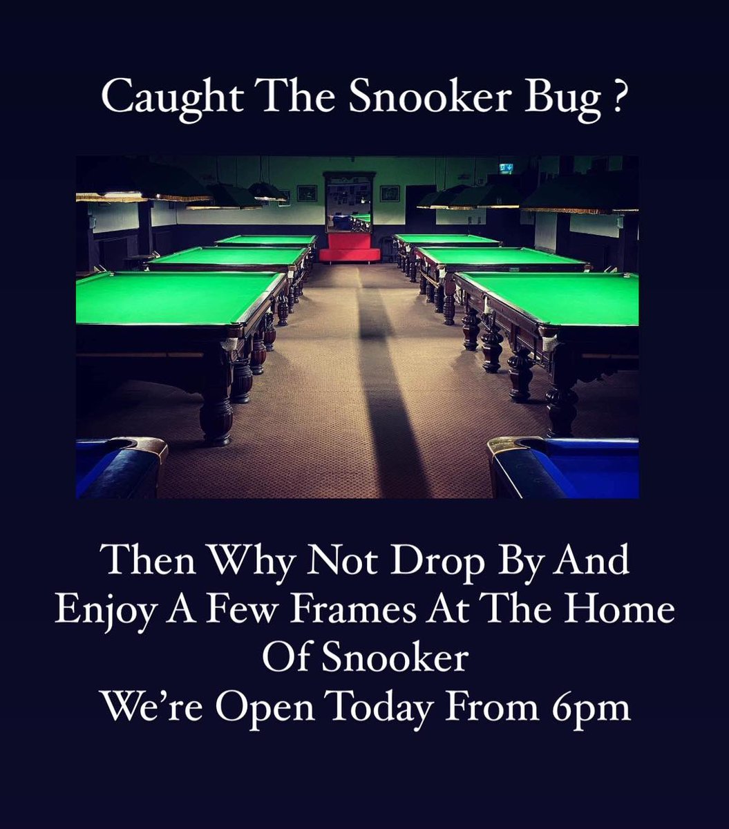 The Old Club Is Back Open From 6pm With The Cheapest Rates In Dublin 👍

Don’t Forget Your Complimentary Tea And Coffee Too 🫖☕️

The Famous CrossGuns Welcome Awaits You 🤝

#crossguns #thehomeofsnooker  #snookerclub #oldschool #snookerseason