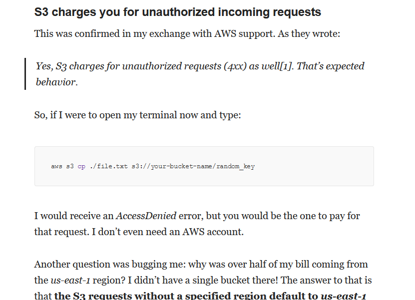 payloadartist's tweet photo. ☁   How an empty S3 bucket can make your AWS bill explode

https://t.co/CX4KxxewHY

by Maciej Pocwierz

#infosec #cybersecurity #AWS #CloudSecurity https://t.co/8CoxqIND88