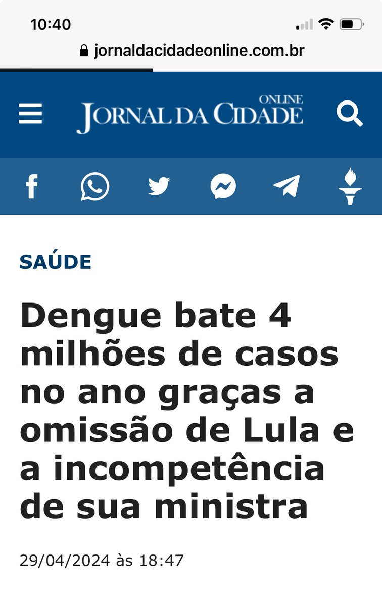 Mas ele Ñ é genocida viu! 🤪