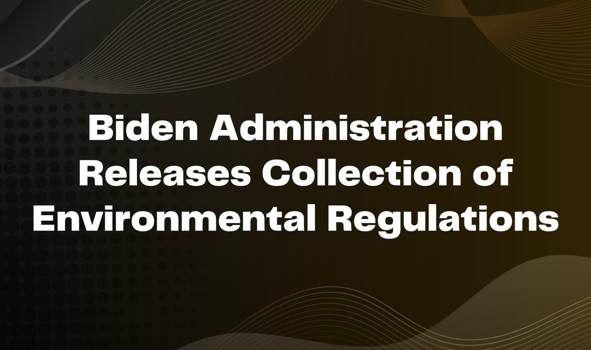 Last week, @EPA unveiled a collection of new environmental regulations aimed at fossil fuel-fired power plants, setting new carbon, mercury, and wastewater standards. 

These rules are set to directly impact the economic outlook and operational costs for the #Bitcoin  mining