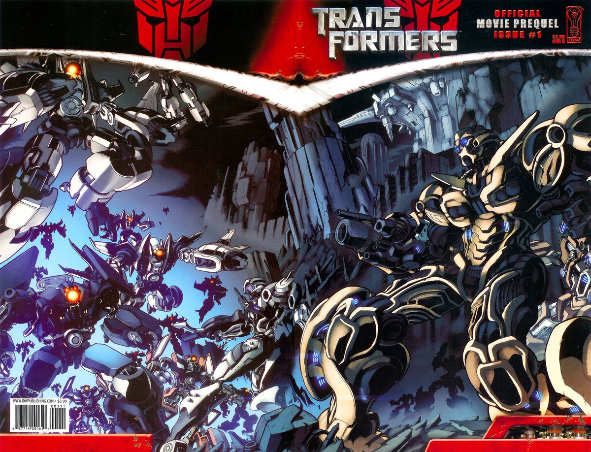 HasbrOmniverse Comic Of The Day! IDW Comics - Transformers Official Movie Prequel #01 - Cover Date February 2007 #Transformers40