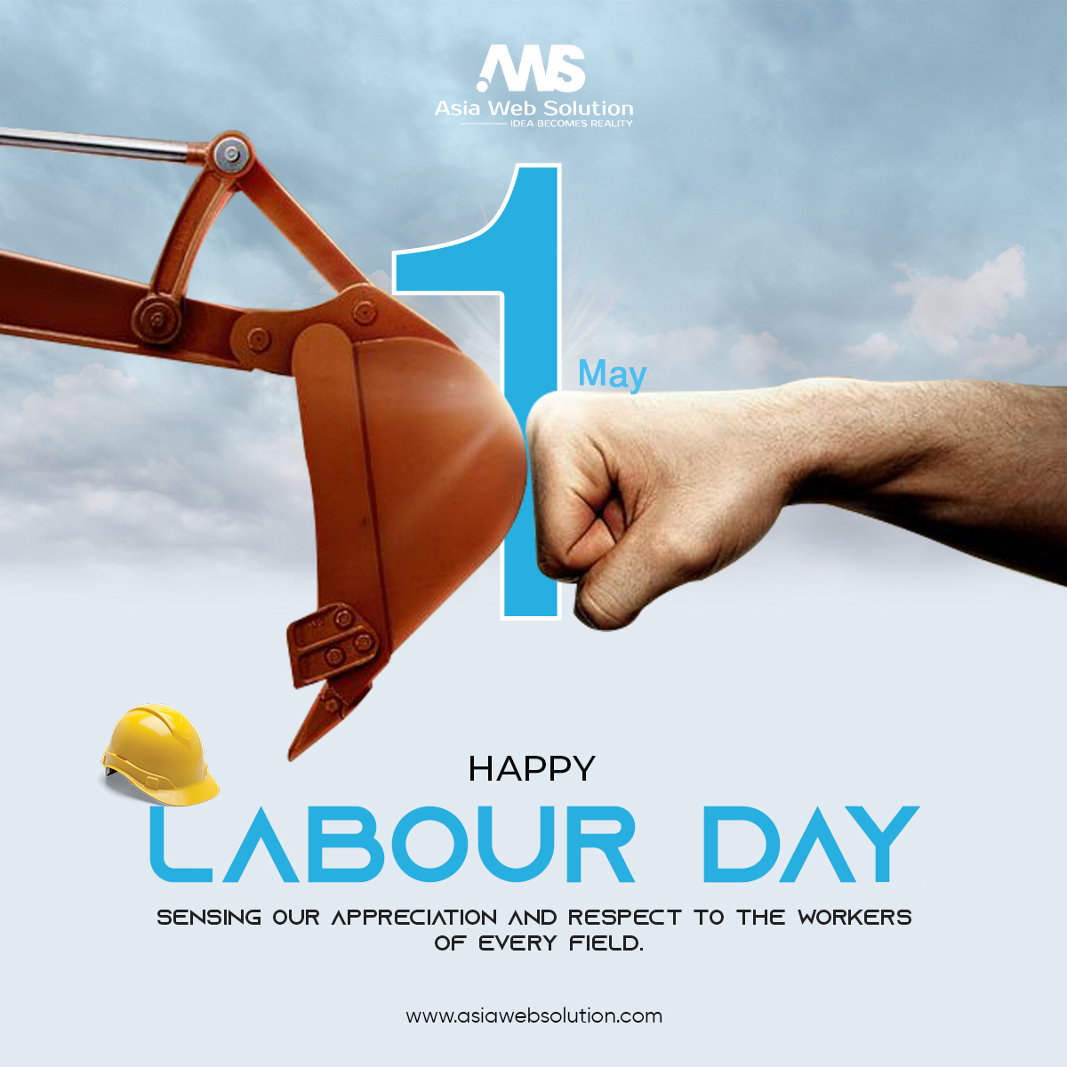 Happy Labor Day! Today, we celebrate the hard work, dedication, and achievements of workers around the world. #LabourDay #WorkersCelebration #MayDay #HardWorkPaysOff #DedicationPaysOff #WorkersUnited #AWS #asiasolution #asiawebsolution #websolution #solutionweb