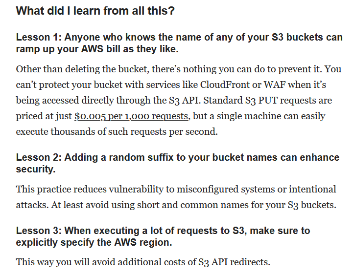 payloadartist's tweet photo. ☁   How an empty S3 bucket can make your AWS bill explode

https://t.co/CX4KxxewHY

by Maciej Pocwierz

#infosec #cybersecurity #AWS #CloudSecurity https://t.co/8CoxqIND88
