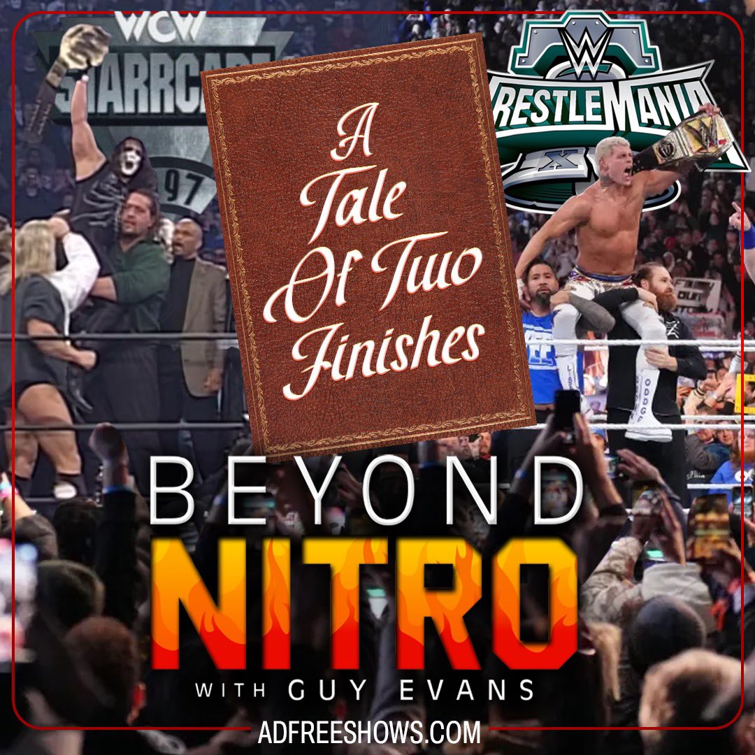 “Starrcade ‘97, but booked to perfection.” How did WrestleMania 40 triumph, while Starrcade ‘97 fell short? The tale of two finishes on a new #BeyondNitro - dropping later today!