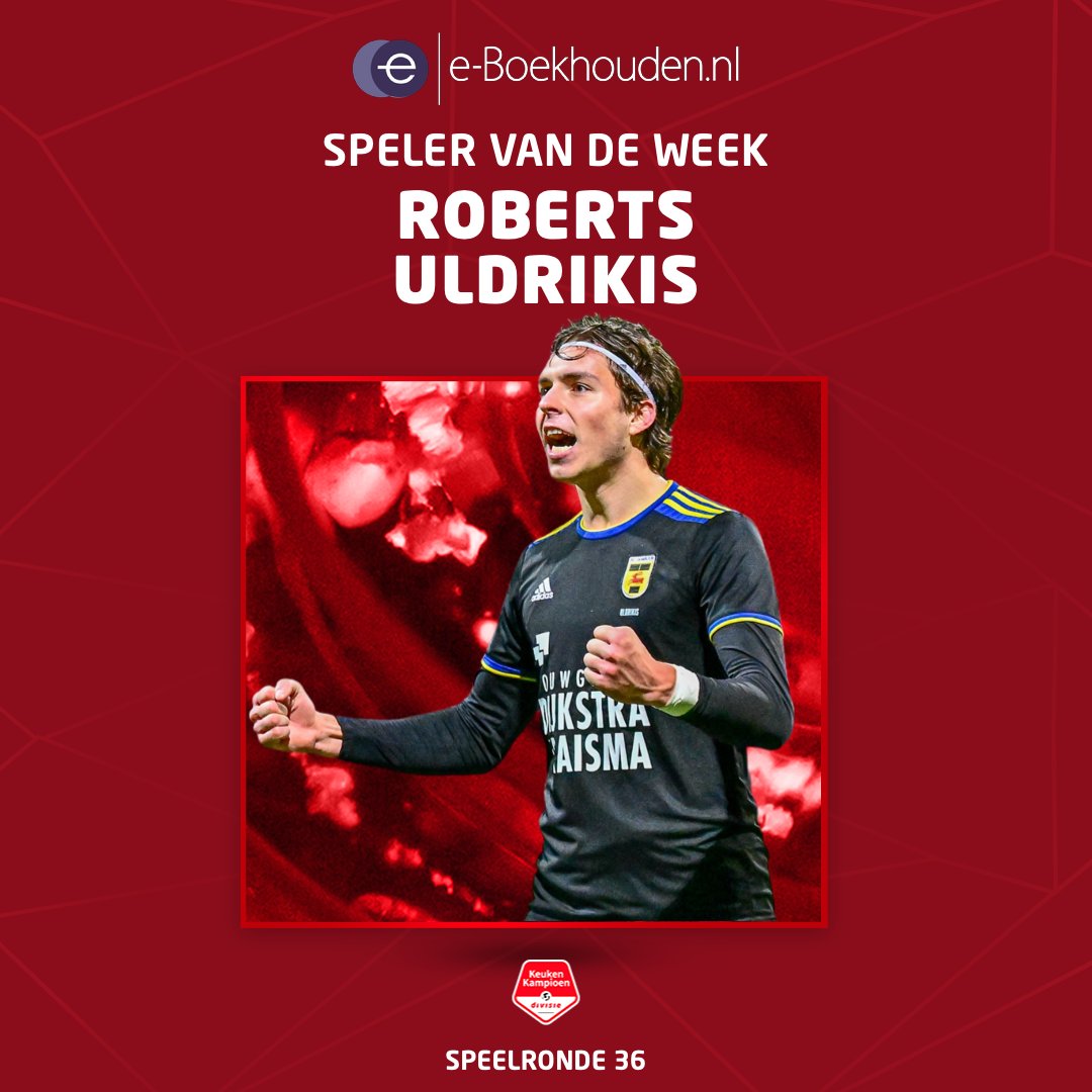 𝗲-𝗕𝗼𝗲𝗸𝗵𝗼𝘂𝗱𝗲𝗻.𝗻𝗹 𝗦𝗽𝗲𝗹𝗲𝗿 𝘃𝗮𝗻 𝗱𝗲 𝗪𝗲𝗲𝗸 3️⃣6️⃣: 𝙍𝙤𝙗𝙚𝙧𝙩𝙨 𝙐𝙡𝙙𝙧𝙞𝙠𝙞𝙨 🟡🔵 📊 In elk van de laatste vier Keuken Kampioen Divisie-duels waarin Roberts Uldrikis tot scoren kwam hij telkens tot twee treffers, tegen FC Dordrecht kwam de spits van SC…