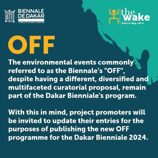 About the Off of the 15th Dakar Biennale

#biennalededakarofficel #biennaledakar2024 #thewake2024 #Biennaledesartsdedakar2024
#team221 #senegal #contemporaryart #africanart #artfair #off