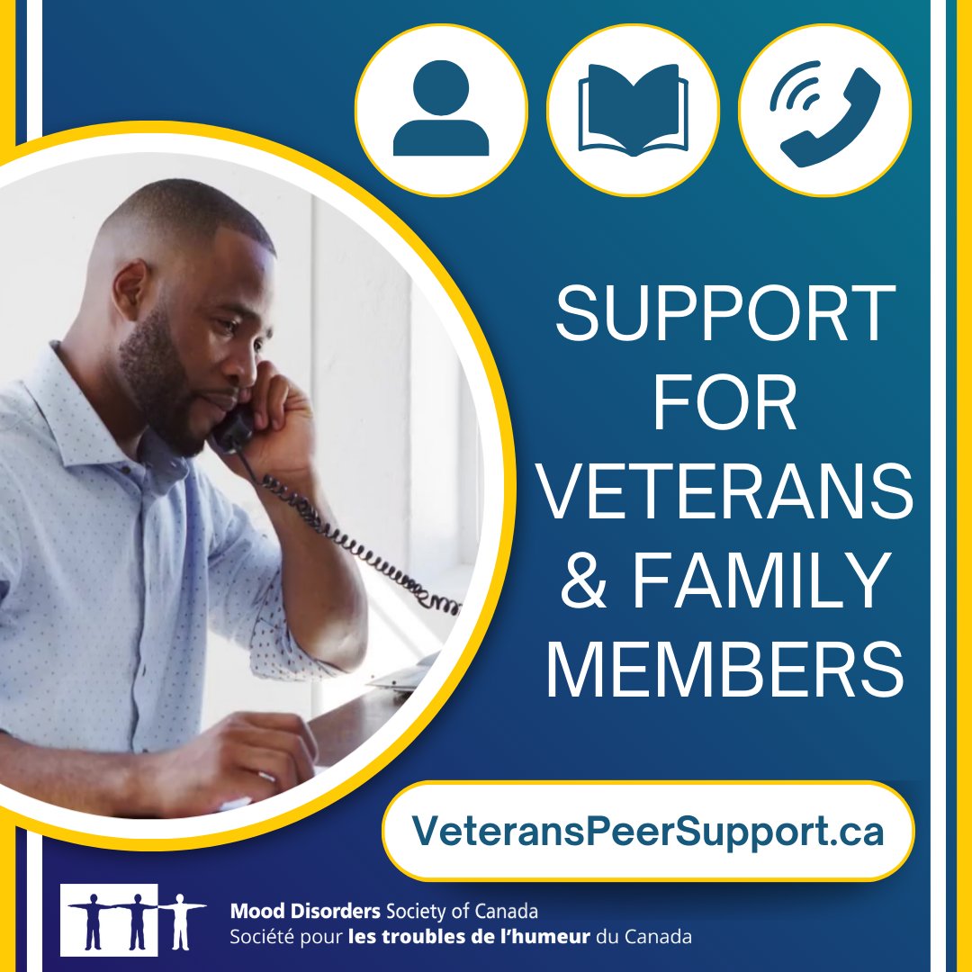If you're a Veteran or Family Member seeking support, we may have an option for you. We have Peer Support Training, Companionship Calls and Mental Health Resources available. Learn more: VeteransPeerSupport.ca 
#Veterans #VeteranFamilyMembers #VeteranSupport #SupportVeterans