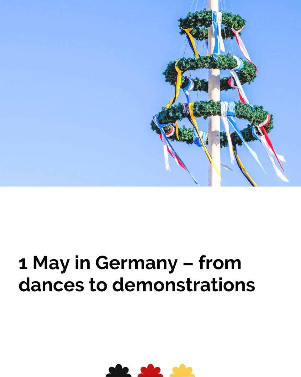 May Day in Germany: of maypoles, Witches' Night and political unrest 💐🧹👨‍🏭 Dive into the unique history of May Day in Germany here 👉 sohub.io/ymkb