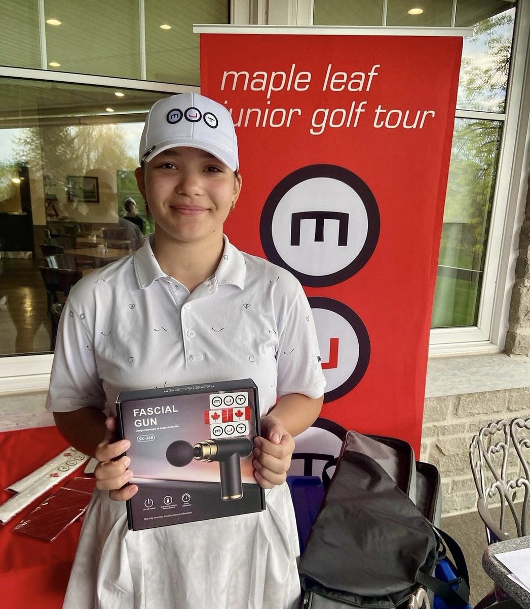 Congratulations to Junior golfer, Narisse Daye, on finishing T2 at the 2024 MJT VOVEX Golf Series Spring Invitational at Galt Country Club, in Cambridge, ON, on Apr. 27-28! #sgccproud To view the full results from the tournament, click on the below link.
maplejt.com/tour.php?id=20…