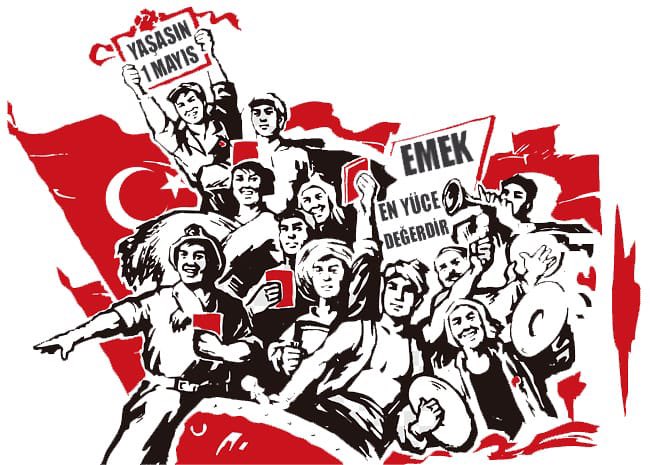 Dünyayı yaşanılır kılan işçi, emekçi ve emek vermiş olan emeklilerimizin de insanca yaşama hakkı vardır. Alın teri önce saygı bekler sonra hakkını ister. #1Mayıs İşçinin ve Emekçinin Dayanışma Günü Kutlu Olsun!