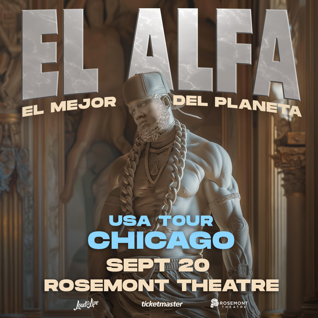 🎉 Get ready to dance! El Alfa is coming to the Rosemont Theatre on September 20th! 💃 Tickets available now! 🎟️ Don't miss the hottest party of the year! 🔥 #ElAlfaLive #RosemontTheatre