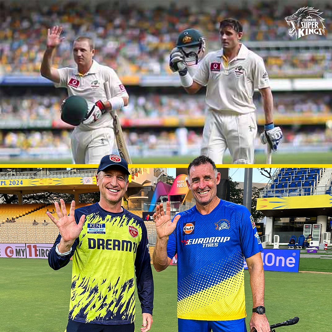 Coaches at Anbuden! 👋
Played at Ashes! 🫂3️⃣0️⃣7️⃣

#WhistlePodu #Yellove 🦁💛