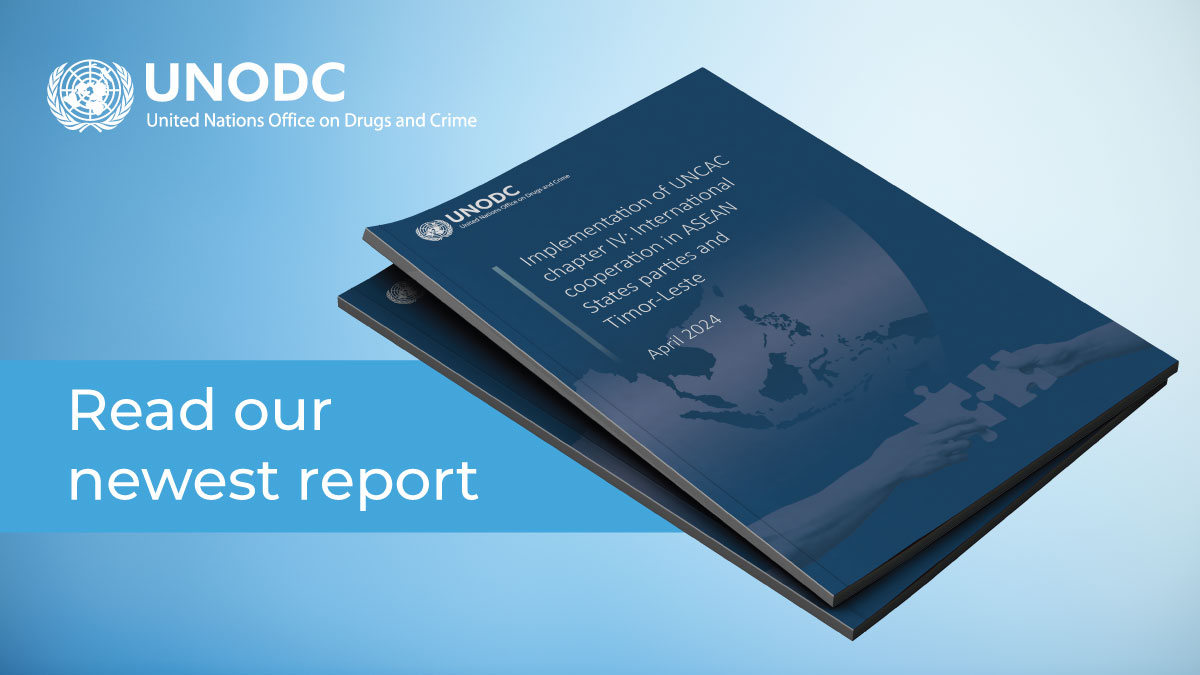 📢 JUST LAUNCHED!

New #UNODC report on how Southeast Asian countries use international #cooperation in the fight against #corruption!

🙏🏻 @SwedeninTH @StateINL
 #Korea MoJ

⛔️ Time to stand #UnitedAgainstCorruption #UNCAC

▶️ unodc.org/roseap/uploads…