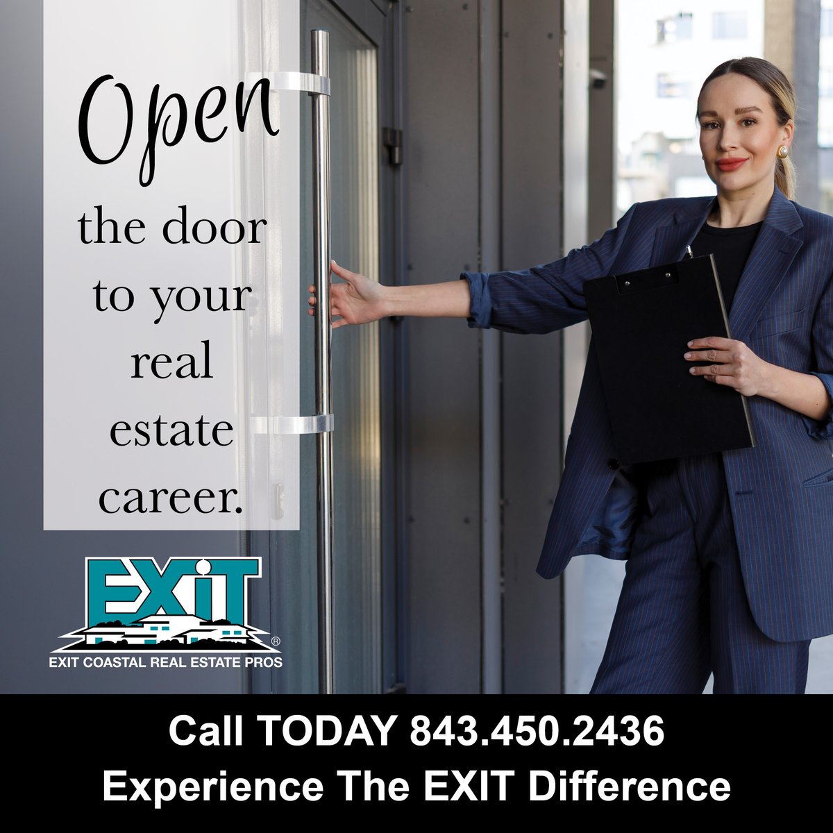 Open the door to your real estate career with EXIT Coastal Real Estate Pros!

#EXITCoastalRealEstatePros #EXITRealEstate #SCHomes #RealEstate #SoldWithStyle #HomeBuyingMadeEasy #EXITRealty #EXITCRP #MyrtleBeachRealEstate #EXITRealtyIsGrowing #EXITisEverywhere #LoveEXIT...