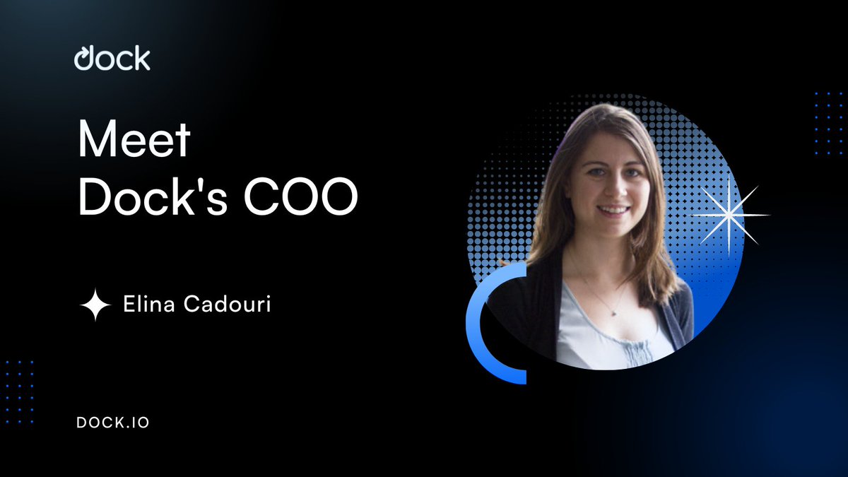 Who's @ElinaCadouri, Dock's Co-founder and COO ❓ Elina has been a multi-time founder with a focus on operating and growing data-driven labor marketplaces. Elina previously founded and led the teams of Outsource.com which grew to several million dollars in annual…