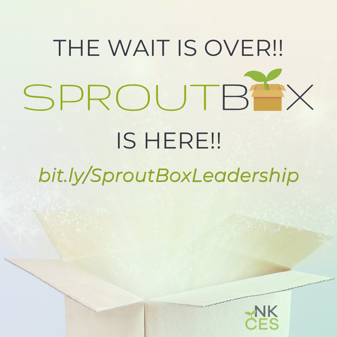 The May SproutBox is here! Go to bit.ly/SproutBoxLeade… and be one of the first 176 NKY educators to complete the interest inventory & receive your customized Leadership SproutBox. #ConnectGrowServe #SproutBox