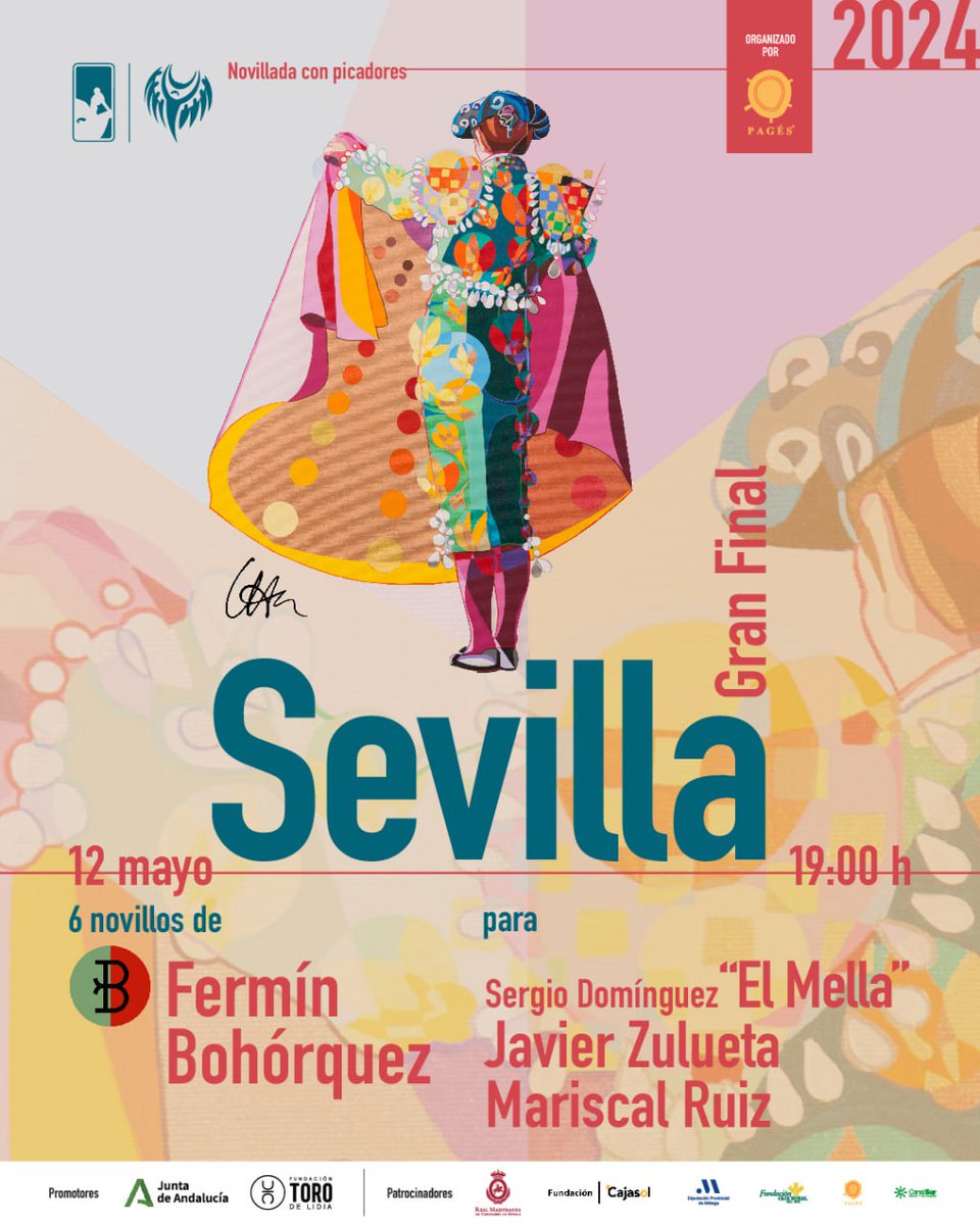 YA TENEMOS FINAL DEL CIRCUITO DE NOVILLADAS DE ANDALUCÍA. ▶️El próximo 12 de mayo, en la Real Maestranza.