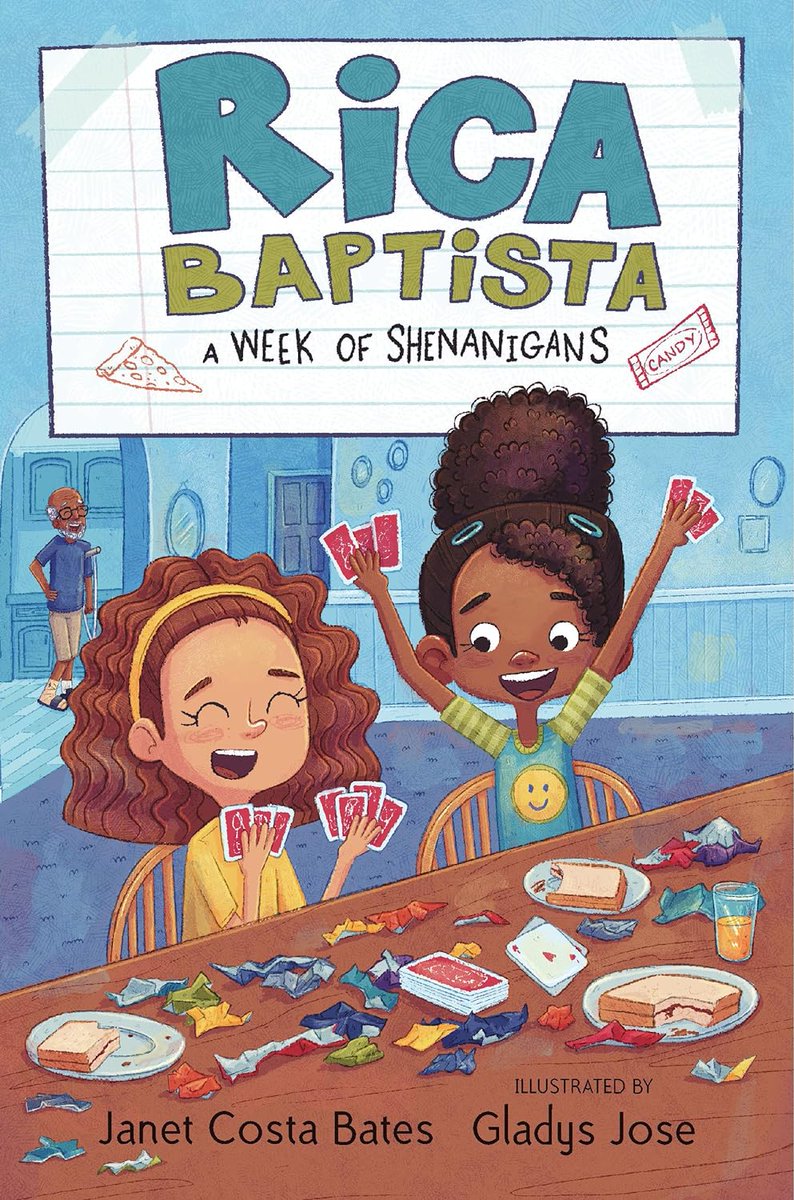 🎉🙌🏿Happy #BookBirthday🙌🏿🎉

📖RICA BAPTISTA: A Week of Shenanigans by Janet Costa Bates @jcostabates, Gladys Jose @gladysjosedraws, Candlewick @Candlewick

Congrats!!!

#OurStoriesMatter