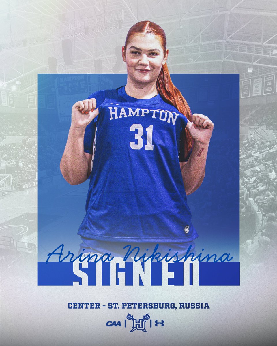 Welcome Arina Nikishina to our Home by the Sea! #WeAreHamptonU