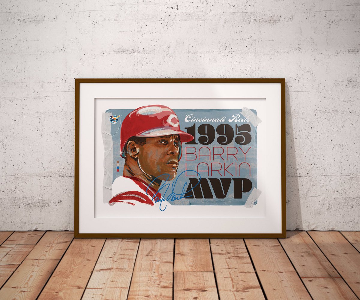 Happy Birthday, Barry Larkin - April 28, 1964

Get the full story on Instagram - @tripleplaydesign

#tripleplaydesign #tpdtradingcards #happybirthday #barrylarkin #cincinnatireds #illustration #graphicdesign #typography #birthday #graphics #poster #posterdesigner #art #larkin