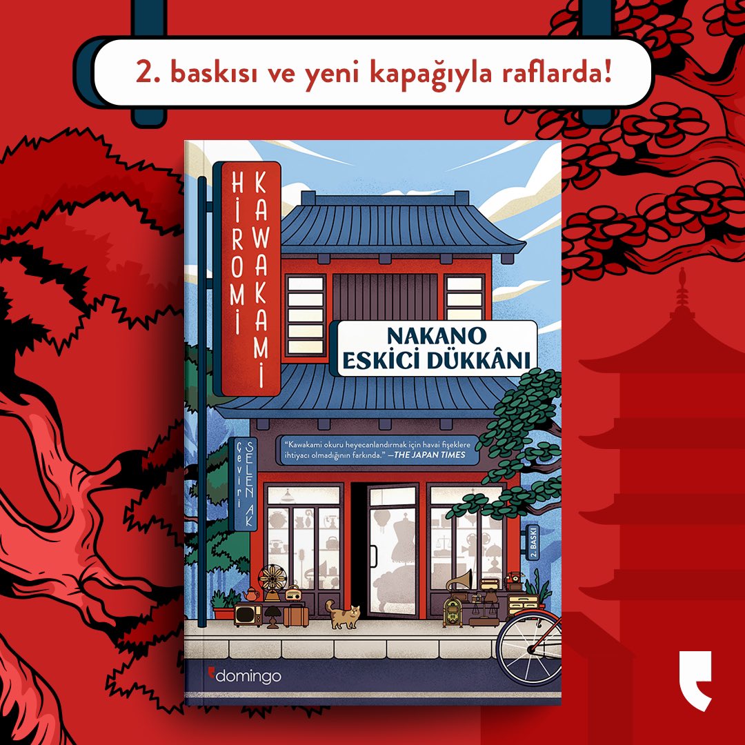 Bir başınayken sıradan duran ama bir eskici dükkânında yan yana geldiklerinde neredeyse sihirli bir bütün yaratan insanların –ve eşyaların– yalın, neşeli ve biraz da hüzünlü öyküsü, Nakano Eskici Dükkânı yeni kapağıyla tüm kitapçılarda! 🔥