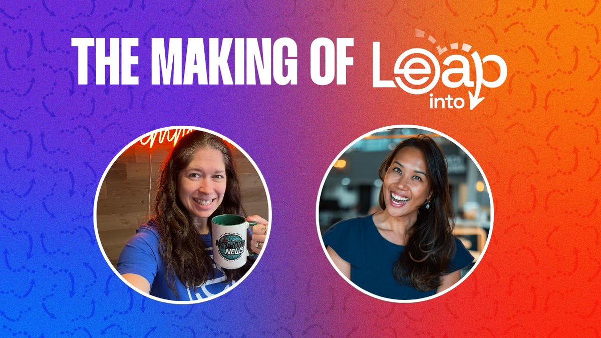 Here at Ecamm, we've been running our Leap event for 5 years now and it has been an incredible experience. We’ve also learned a lot. This week, Katie & @heystephanie will share how they brought this event to life and what they've learned along the way. linkedin.com/events/7189347…