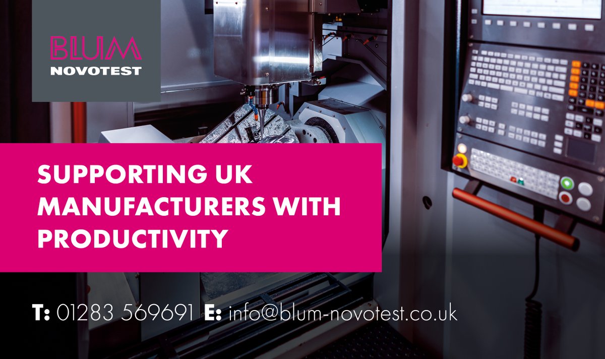 Many UK manufacturers have BLUM workpiece probes on their machinery and are not utilising them to their best ability. If you are one of those businesses, have no fear! Get in touch today to learn more about what you can achieve: 📲 01283 569691 📩 info@blum-novotest.co.uk