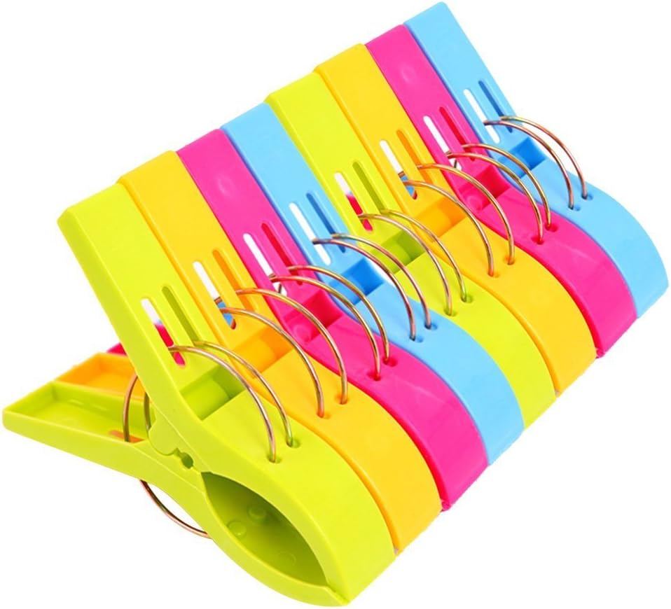DEAL! Danmu Beach Towel Clips, 8 Pieces – on sale for $5.99 bit.ly/4a1f9bs #cruise #cruising #cruisetravel