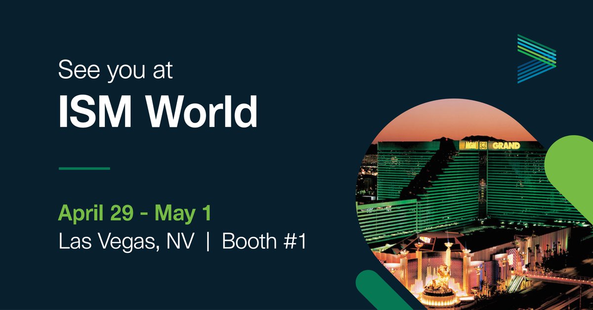 We're At ISM World! Come visit Veriforce at Booth #1! Day 2 Session Coming Up! Visit us at Booth #1 to speak with our industry experts and enter to win a Yeti Cooler veriforce.com/veriforce-at-i…