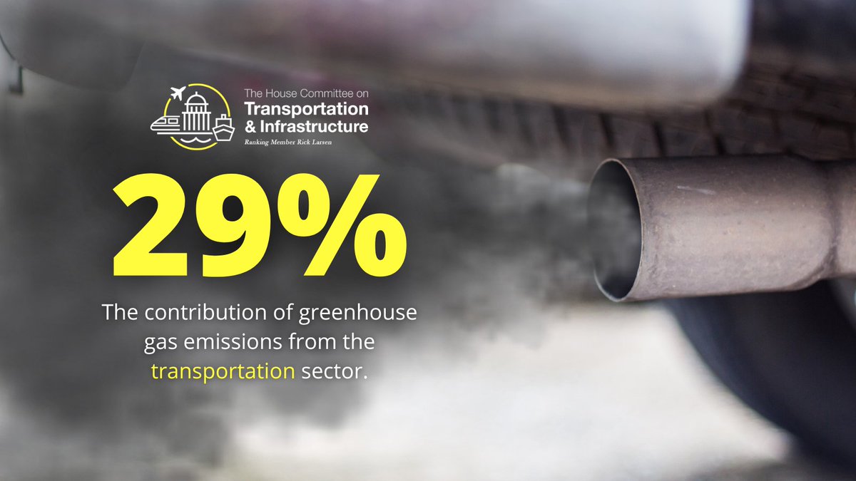 Transportation is the largest source of greenhouse gas emissions in the nation—contributing 29% of emissions. Today, @TransportDems discuss investing in EV infrastructure to reduce emissions and create cleaner transportation. youtube.com/live/_MLFwUR3U…