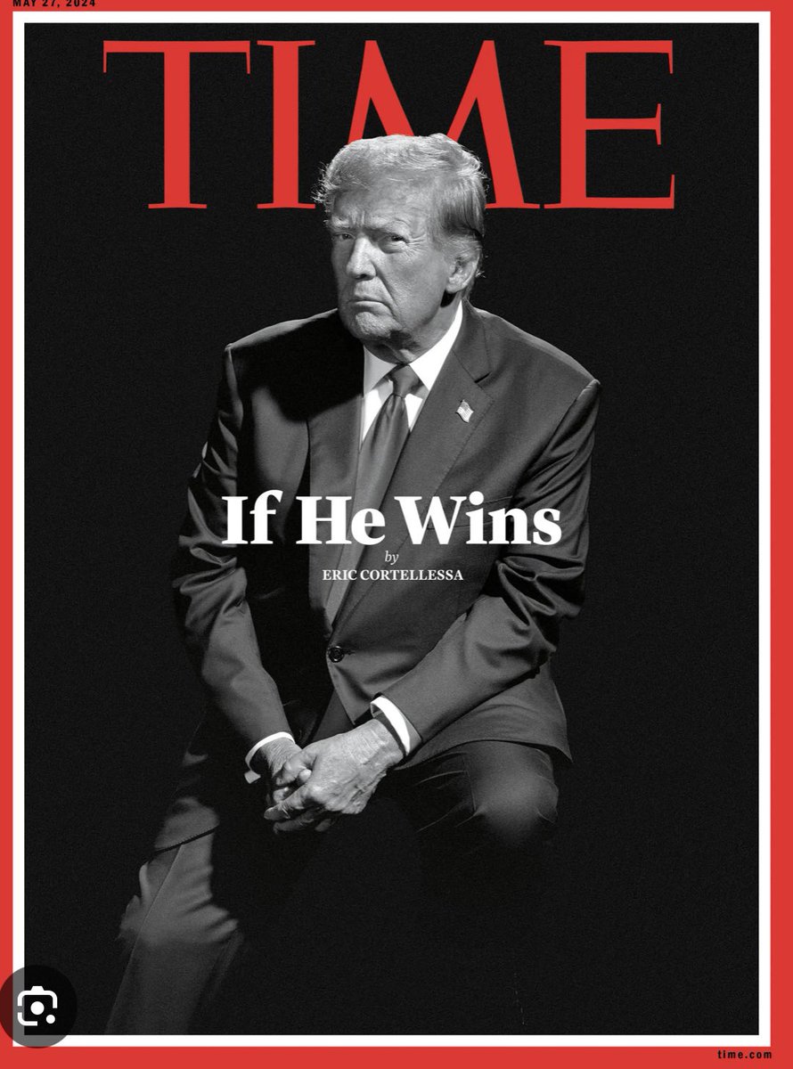 President Trump is on the cover of Time Magazine! Let’s flood the internet with this wonderful image! WHEN he wins!