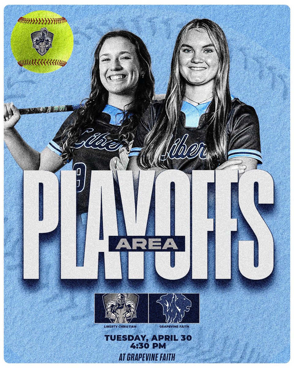🥎 Area Playoff Game 📍 Grapevine Faith ⌚️ 4:30pm #FORHIM