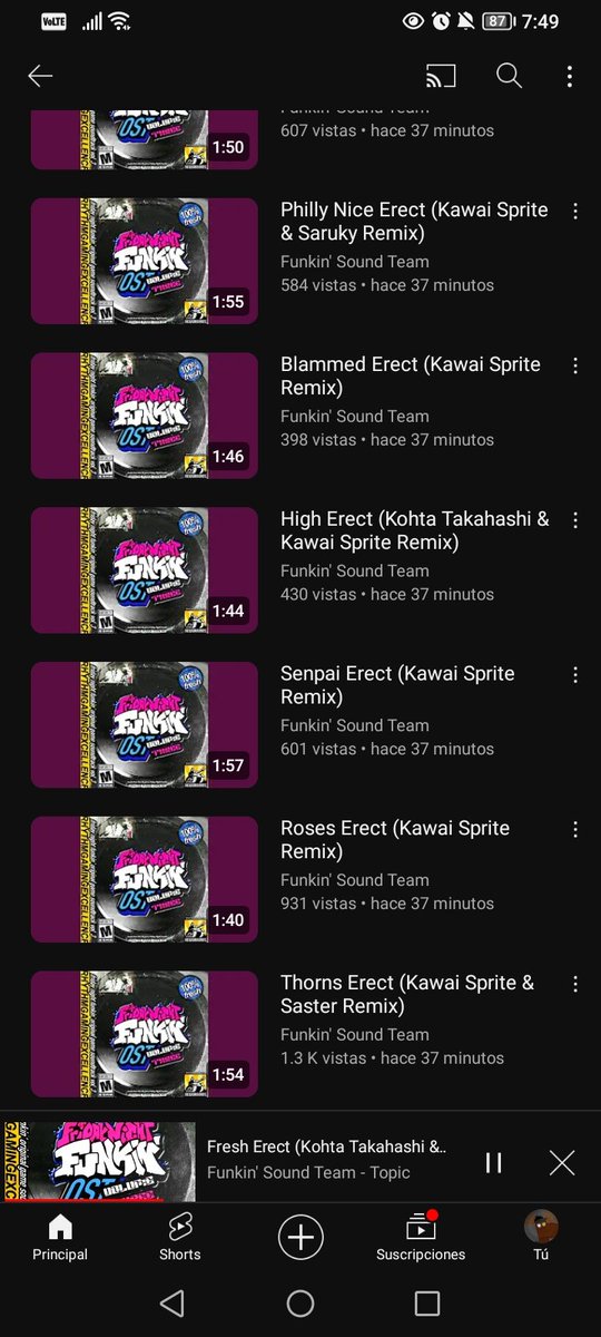 But what the hell, like Saster and Saruky appear in this playlist
@PhantomArcade3K

youtube.com/playlist?list=…
#FNF #FNFpico #FNF