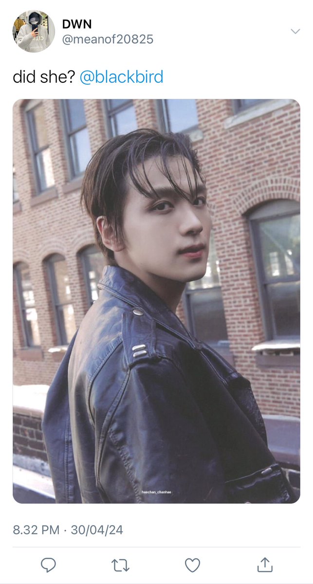 she chose me, did she?
jaemin haechan few tweet au!