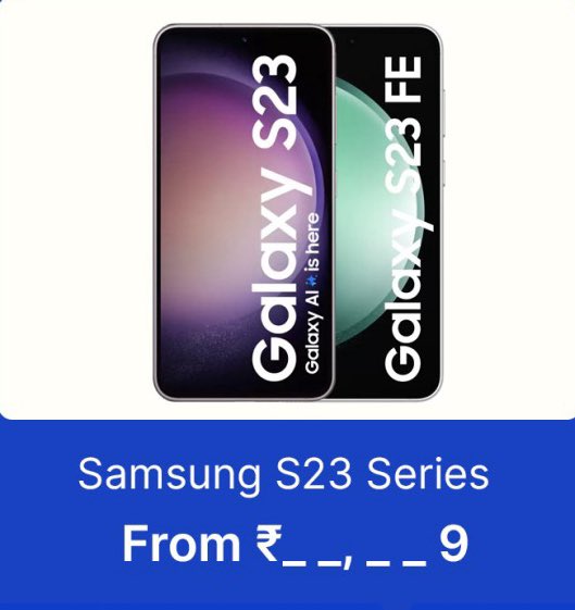 Samsung S23 44,999* 👀