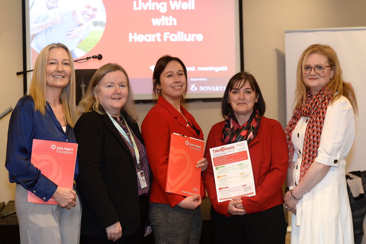 Our Living Well with Heart Failure event is underway in Portlaoise where guests will hear from heart failure experts and those living with heart failure. #HeartFailureAwarenessWeek