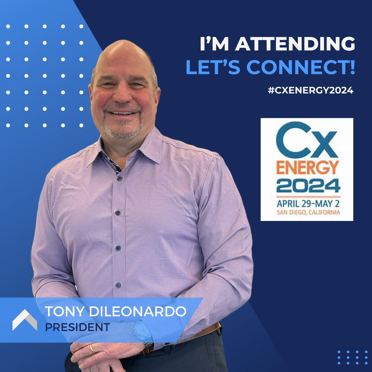 If you are attending #CxEnergy2024 make sure to connect with Tony DiLeonardo! 

cxenergy.com/commissioning-…