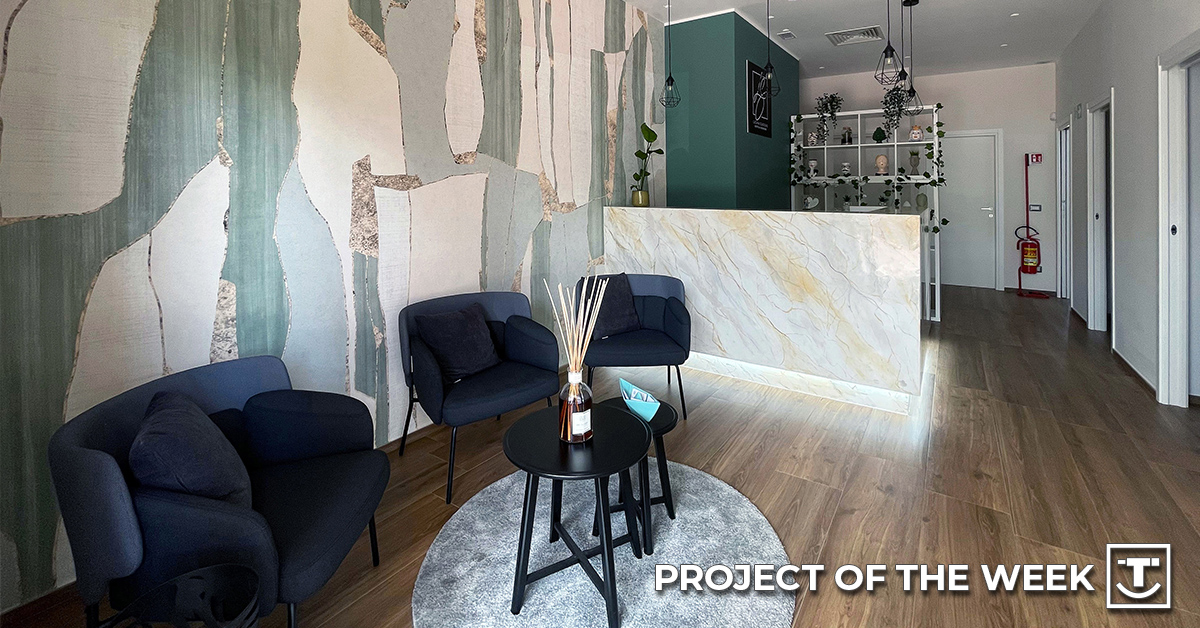 #ProjectOfTheWeek | Beauty Center
Discover the elegance at 'Luciana Scardigno Estetica e Benessere' in Bari, where designer Isabella Candelmo teams up with #Tecnografica. Modern meets natural for a sublime setting. ▶️ ow.ly/cKmn50RspKg
