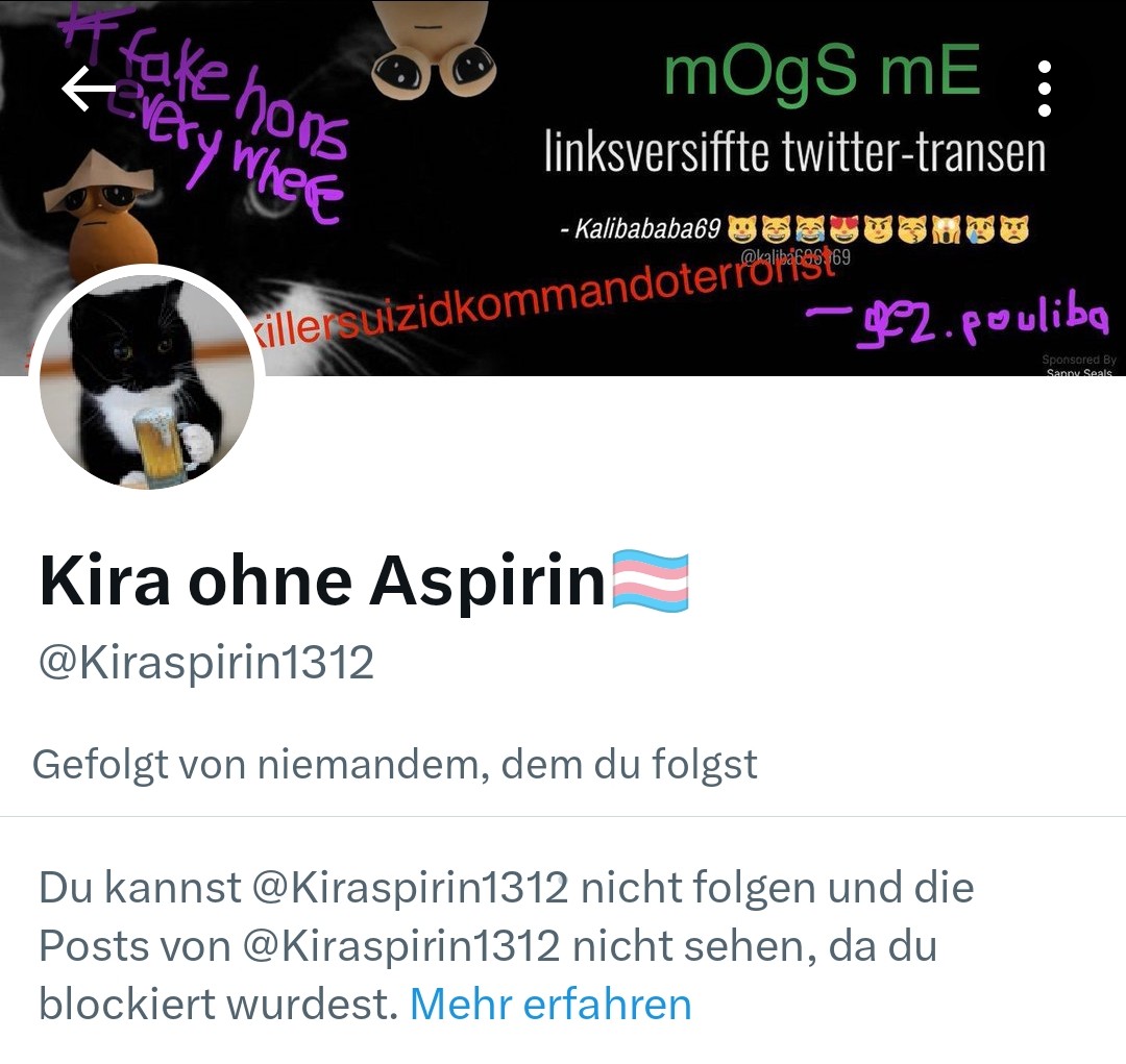 Wieso ist Sie so? Mit Siff kann Sie jedenfalls gar nicht 🤣