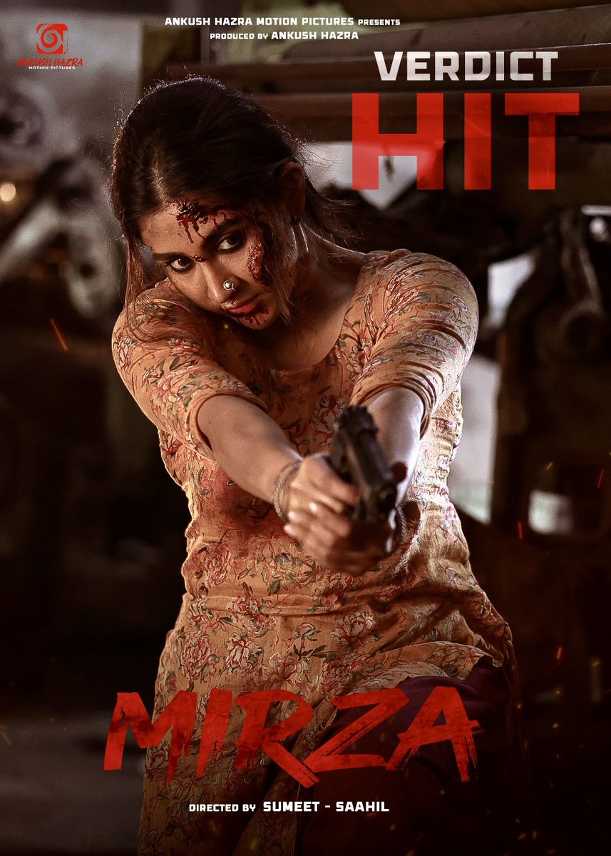 OFFICIAL: Makers declared #Mirza a #Hit after a 20 days of theatrical run.
#MirzaPart1: #Joker is now playing in cinemas near you in its 3rd week of theatrical run.

#AnkushHazra #OindrilaSen #KaushikGanguly #SumeetSaahil #AnkushHazraMotionPictures