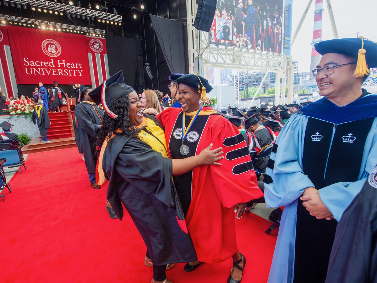 One Week Away 🎓 

Our graduate student #GradSHUation is only a week away! All your hard work has led you to this moment, and now it's time to celebrate you and your accomplishments. We'll see you all at the MFA on Tuesday and Wednesday! 

#WeAreSHU