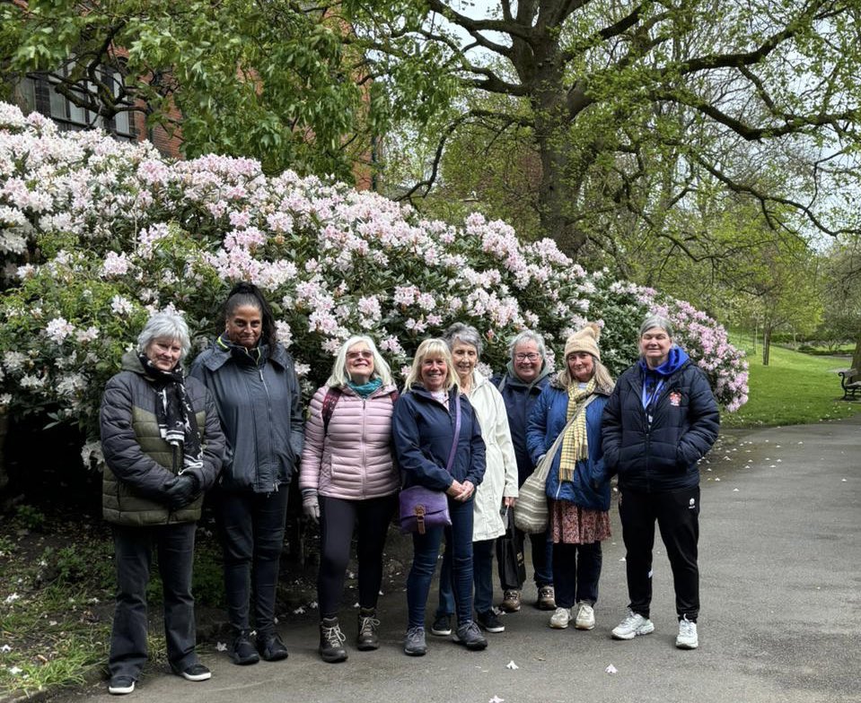 ⚽️ Our Women’s Walking Football group had a change of scenery today as they went for a walk around Port Sunlight, finding different ways of keeping fit and active. #TRFC #SWA