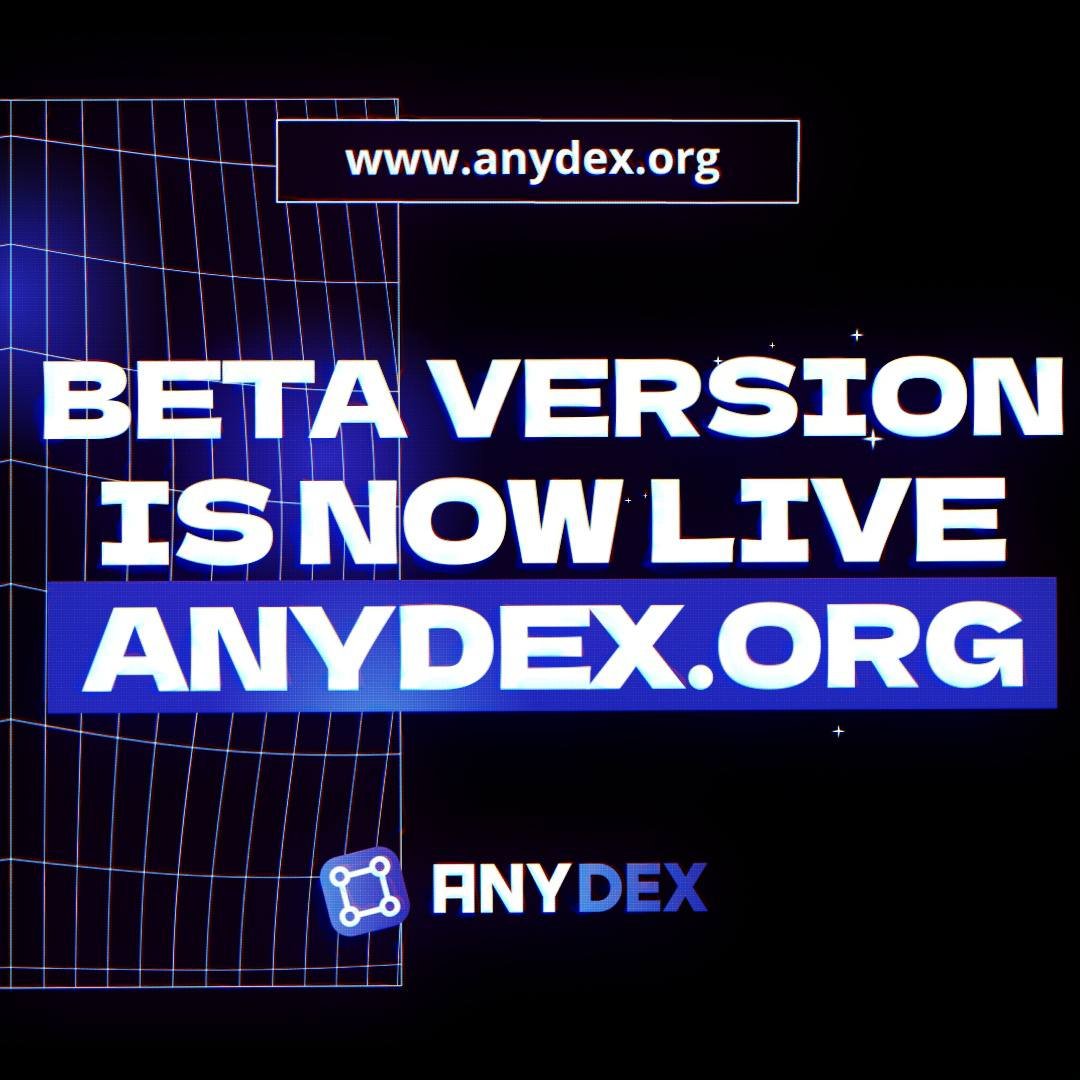 Our platform's pre-BETA is now live! $ADX You can check us out at: anydex.org This is going to be very similar to the BETA version that's going to be live on launch. Remember that you need to register an account before using our services! #ANYDEX
