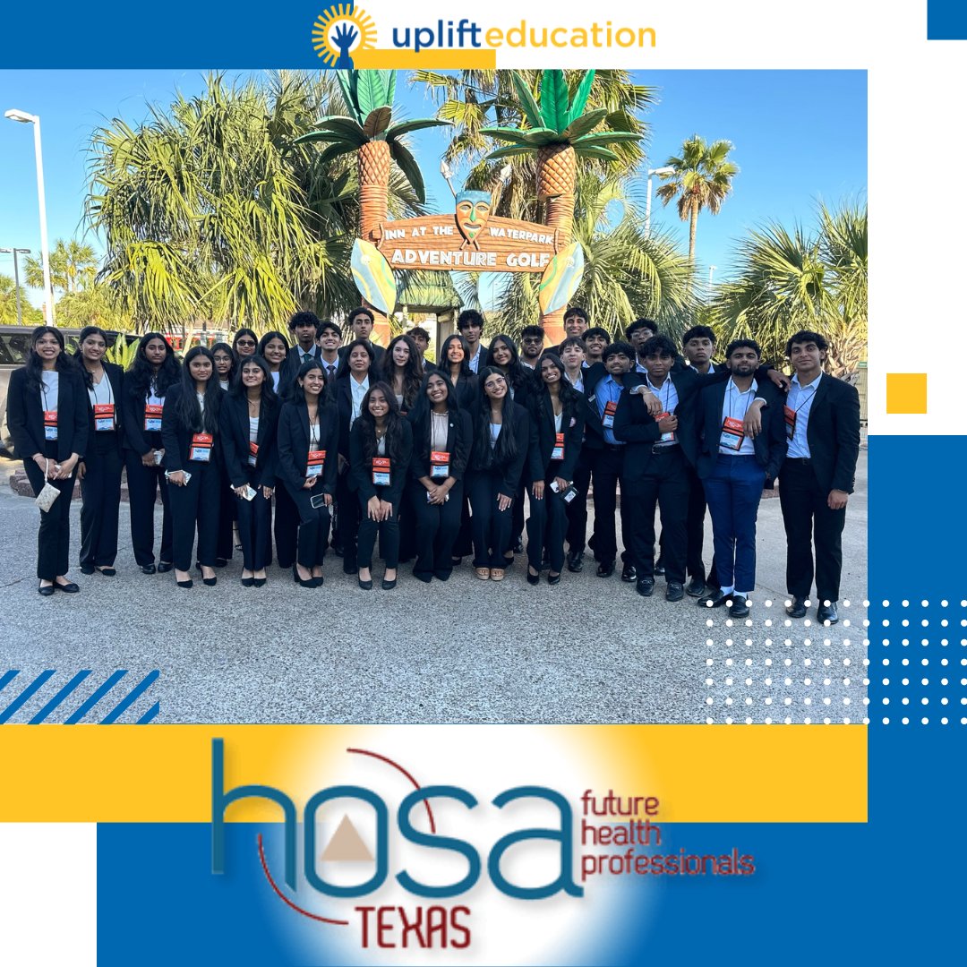 🌟 Shoutout to our Uplift North Hills stars at the HOSA State Leadership Conf. in Galveston! 🌟 Amazing efforts for placing in the categories: Dental Science, Family Medicine, Healthy Living, Pathophysiology, Pharmacology, and more. Proud of you all! 💪 #HOSAState #Healthcare