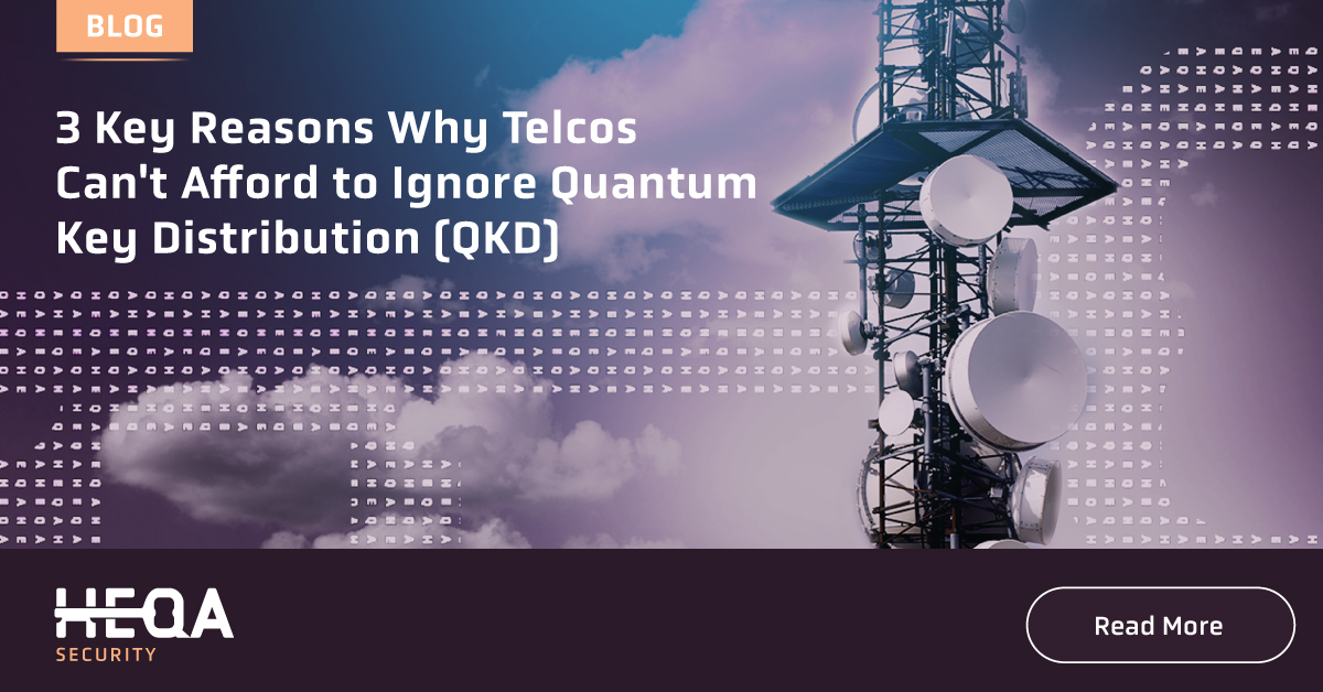 Discover why Quantum Key Distribution (#QKD) is a game-changer for telecommunication providers and their customers in fortifying data security. Check out the three key reasons on our new blog: heqa-sec.com/blog/3-key-rea…