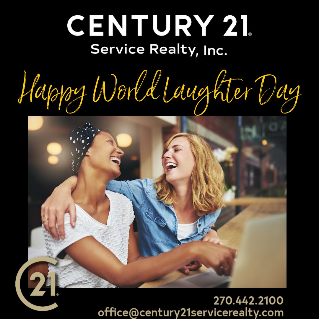 We hope your day is full of fun and laughter

#realtor #realestate #paducahrealestate #westkentuckyrealestate #lakesrealestate #4riversrealestate #bentonrealestate #murrayrealestate #mayfieldrealestate #century21 #Century21servicerealty #communityfirst #C21 #C21Service