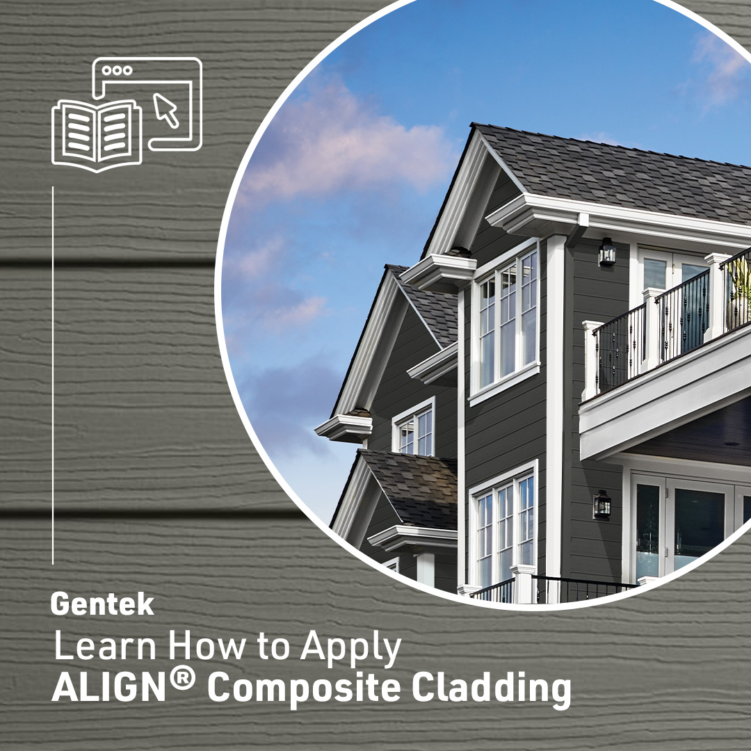 Learn how ALIGN Composite Cladding by Gentek can offer you a first-of-its-kind solution combining striking aesthetics with ease of installation. Elevate your home’s value and curb appeal today. Click the link for more information! castle.ca/video/siding/#…