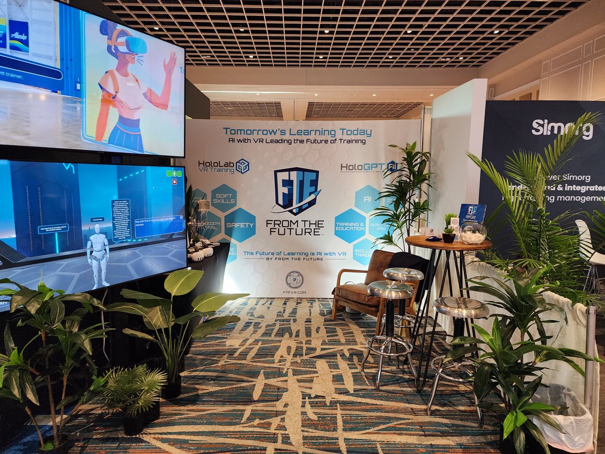 Great kick off at #WATS2024. Looking forward to a week at the world's largest #aviation #training event. 
zurl.co/dYO8 
#AI #VR #XR #operationaltraining #pilottraining #VRpartner #FTFVR