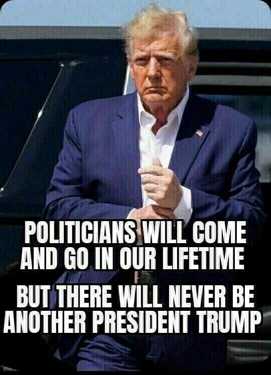 He's one of a kind and I'm damn proud to say that I will be voting for him again for the 3rd time come November. ❤️
#Trump2024ToSaveAmerica